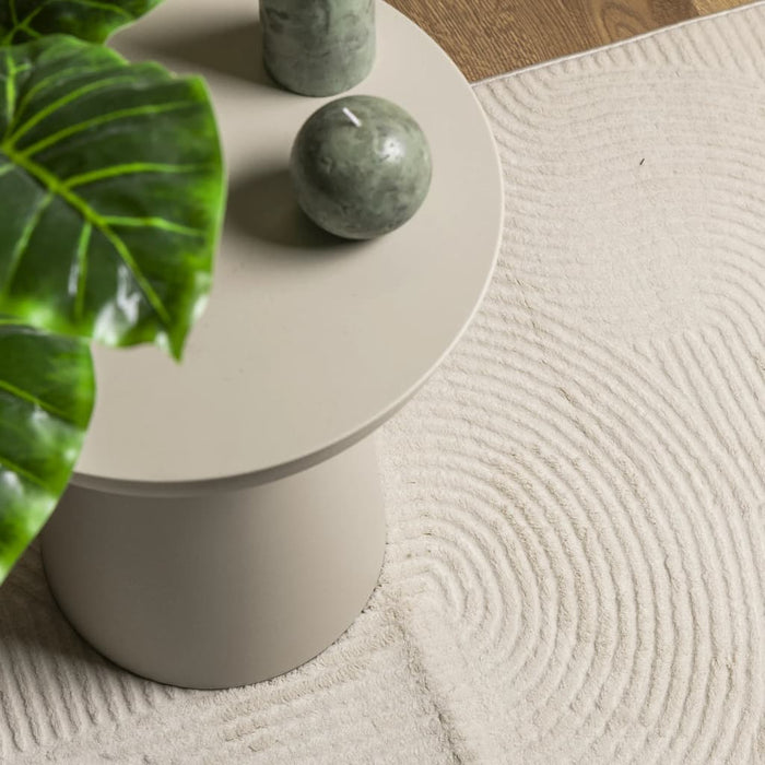 Covor IZA aspect scandinav, cu fire scurte, crem, 200x280 cm - WALTI WALTI