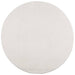 Covor IZA aspect scandinav, cu fire scurte, crem, Ø 80 cm - WALTI WALTI