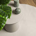 Covor IZA aspect scandinav, cu fire scurte, crem, Ø 100 cm - WALTI WALTI