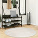 Covor IZA aspect scandinav, cu fire scurte, crem, Ø 120 cm - WALTI WALTI