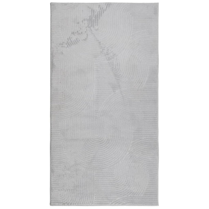 Covor IZA aspect scandinav, cu fire scurte, gri, 80x150 cm - WALTI WALTI
