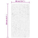 Covor IZA aspect scandinav, cu fire scurte, gri, 80x150 cm - WALTI WALTI