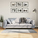 Covor IZA aspect scandinav, cu fire scurte, gri, 80x150 cm - WALTI WALTI
