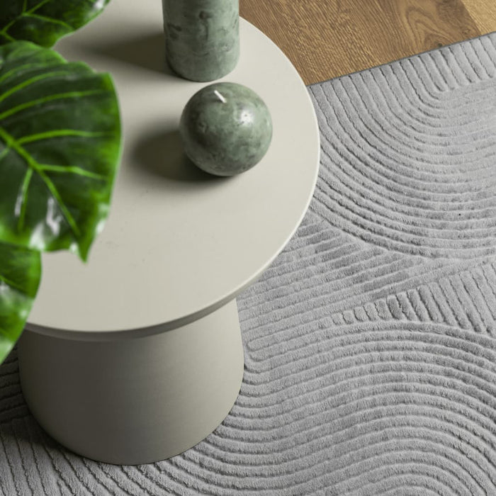 Covor IZA aspect scandinav, cu fire scurte, gri, 100x200 cm - WALTI WALTI