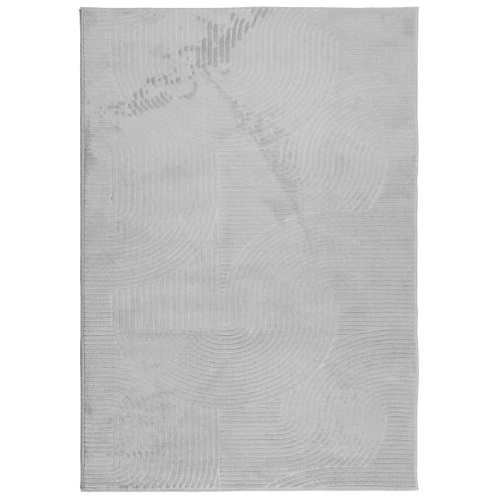Covor IZA aspect scandinav, cu fire scurte, gri, 120x170 cm - WALTI WALTI