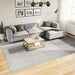 Covor IZA aspect scandinav, cu fire scurte, gri, 240x340 cm - WALTI WALTI