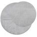 Covor IZA aspect scandinav, cu fire scurte, gri, Ø 100 cm - WALTI WALTI