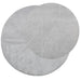 Covor "IZA" aspect scandinav, cu fire scurte, gri, Ø 160 cm - WALTI WALTI