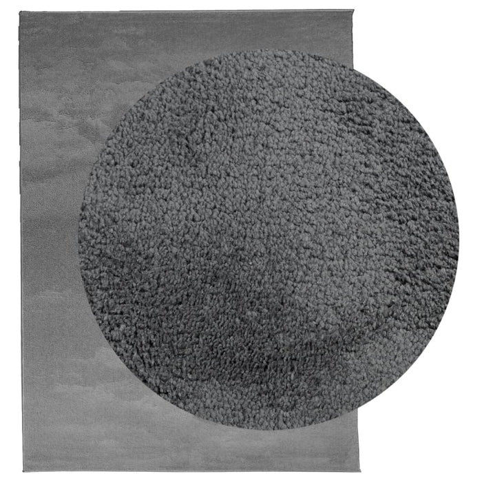 Covor „OVIEDO”, fire scurte, antracit, 240x340 cm - WALTI WALTI
