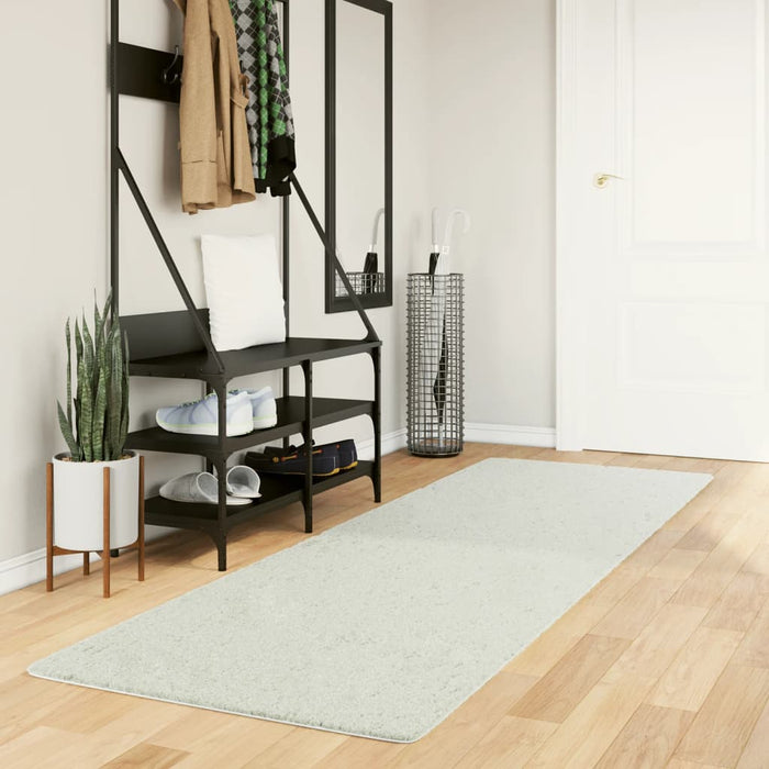 Covor „OVIEDO”, fire scurte, crem, 80x250 cm WALTI