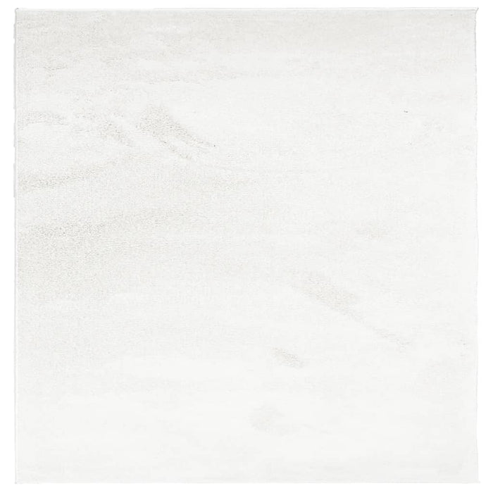 Covor „OVIEDO”, fire scurte, crem, 200x200 cm - WALTI WALTI
