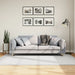 Covor „OVIEDO”, fire scurte, gri, 140x200 cm - WALTI WALTI