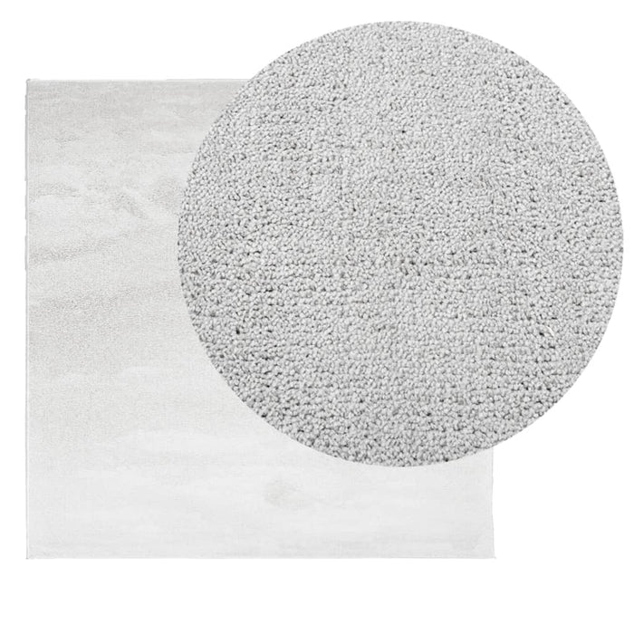 Covor „OVIEDO”, fire scurte, gri, 200x200 cm WALTI