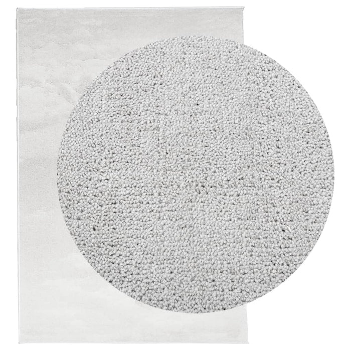 Covor „OVIEDO”, fire scurte, gri, 300x400 cm WALTI