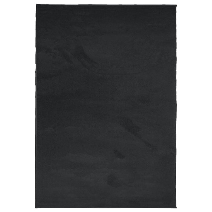 Covor „OVIEDO”, fire scurte, negru, 140x200 cm - WALTI WALTI