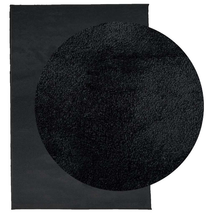 Covor „OVIEDO”, fire scurte, negru, 160x230 cm - WALTI WALTI