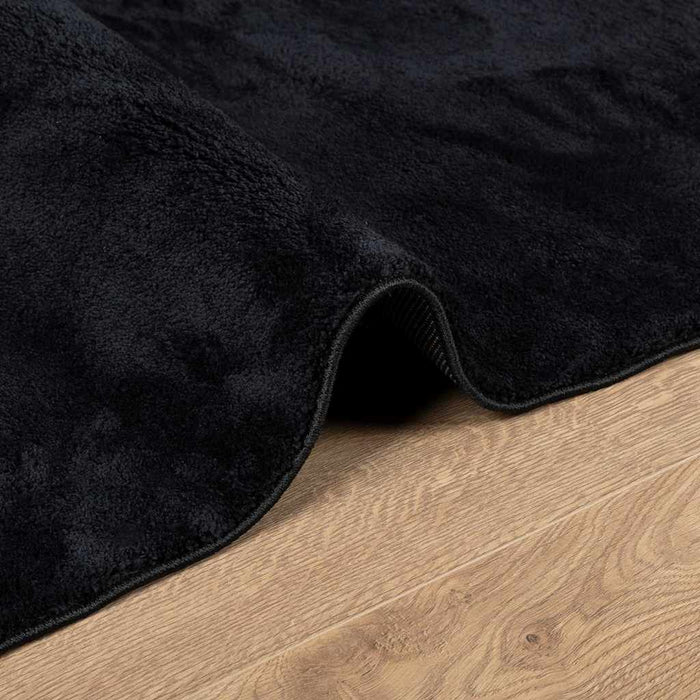 Covor „OVIEDO”, fire scurte, negru, 160x230 cm - WALTI WALTI