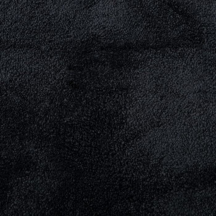 Covor „OVIEDO”, fire scurte, negru, Ø 120 cm - WALTI WALTI