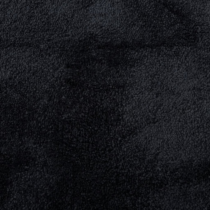 Covor „OVIEDO”, fire scurte, negru, Ø 200 cm - WALTI WALTI