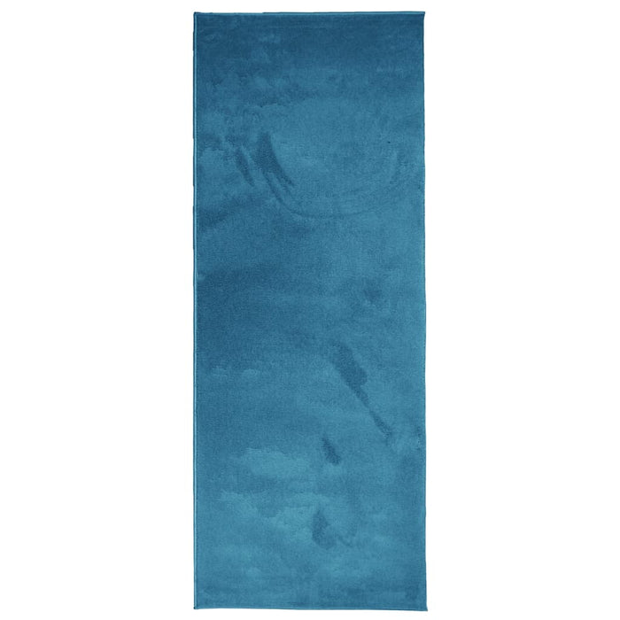 Covor „OVIEDO”, fire scurte, turcoaz, 80x200 cm WALTI