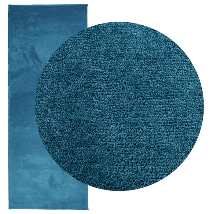 Covor „OVIEDO”, fire scurte, turcoaz, 80x200 cm WALTI