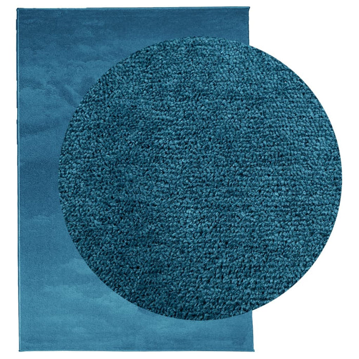 Covor „OVIEDO”, fire scurte, turcoaz, 160x230 cm - WALTI WALTI