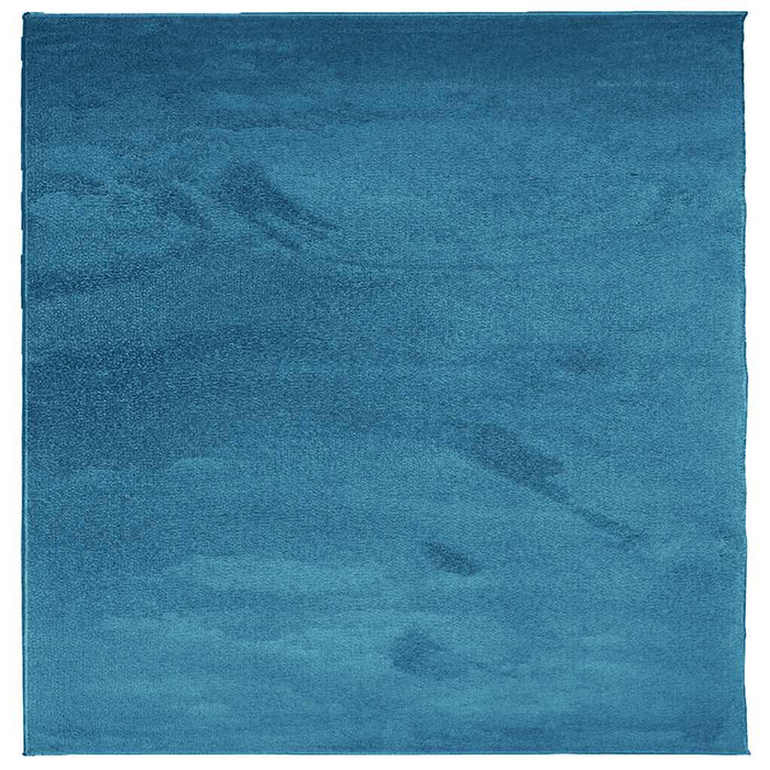 Covor „OVIEDO”, fire scurte, turcoaz, 240x240 cm - WALTI WALTI