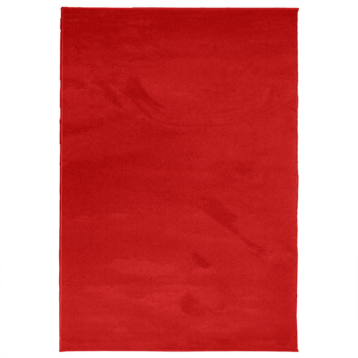 Covor „OVIEDO”, fire scurte, roșu, 160x230 cm - WALTI WALTI