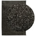 Covor ISTAN, cu fire înalte, aspect lucios, antracit, 120x170cm - WALTI WALTI