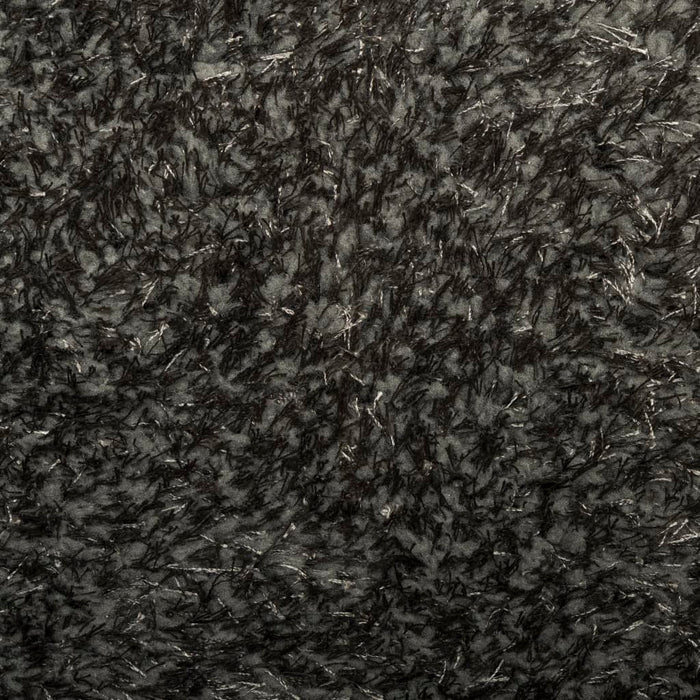 Covor ISTAN, cu fire înalte, aspect lucios, antracit, 120x170cm - WALTI WALTI