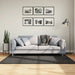 Covor ISTAN, cu fire înalte, aspect lucios, antracit, 120x170cm - WALTI WALTI
