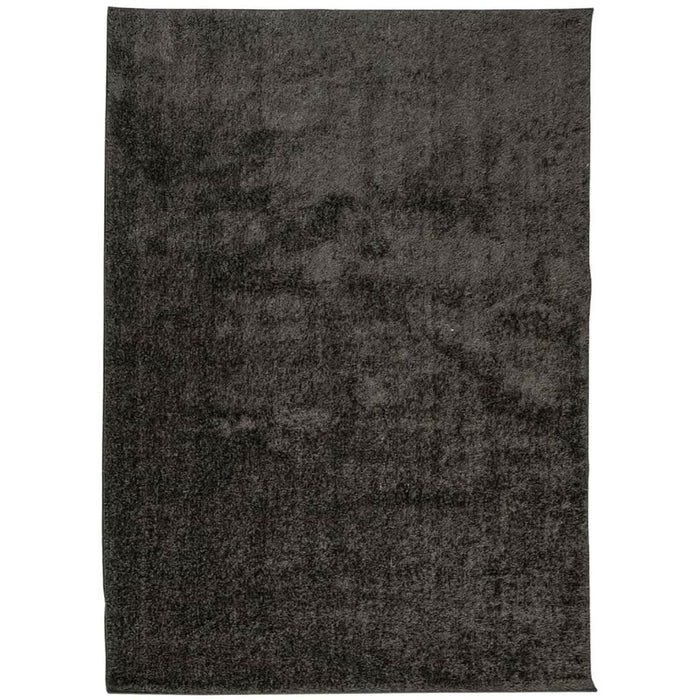 Covor ISTAN, cu fire înalte, aspect lucios, antracit, 200x280cm WALTI
