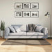 Covor ISTAN, cu fire înalte, aspect lucios, gri, 80x150 cm - WALTI WALTI