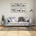 Covor ISTAN, cu fire înalte, aspect lucios, gri, 120x170 cm - WALTI WALTI