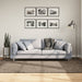 Covor ISTAN, cu fire înalte, aspect lucios, gri, 160x230 cm - WALTI WALTI