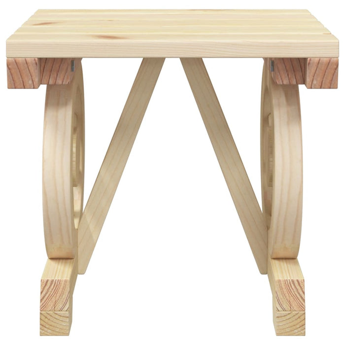Set mobilier de grădină, 3 piese, lemn masiv de brad WALTI