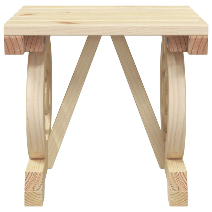 Set mobilier de grădină, 3 piese, lemn masiv de brad WALTI