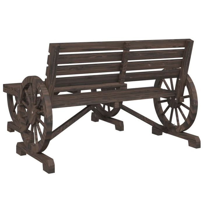 Set mobilier de grădină, 4 piese, lemn masiv de brad - WALTI WALTI