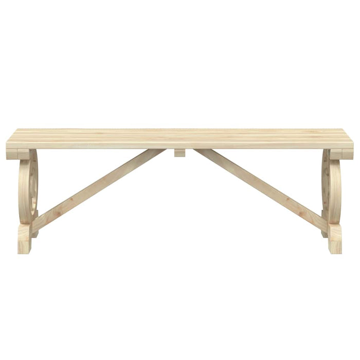 Set mobilier de grădină, 3 piese, lemn masiv de brad WALTI