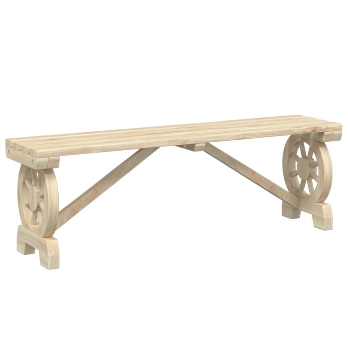 Set mobilier de grădină, 3 piese, lemn masiv de brad WALTI