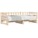 Pat de zi extensibil, 2x(80x200) cm, lemn masiv de pin - WALTI WALTI