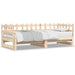 Pat de zi extensibil, 2x(90x200) cm, lemn masiv de pin - WALTI WALTI