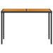 Set mobilier de grădină cu perne, 5 piese, negru, poliratan - WALTI WALTI