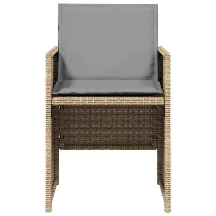 Set mobilier pentru grădină, 5 piese, cu perne, bej, poliratan - WALTI WALTI