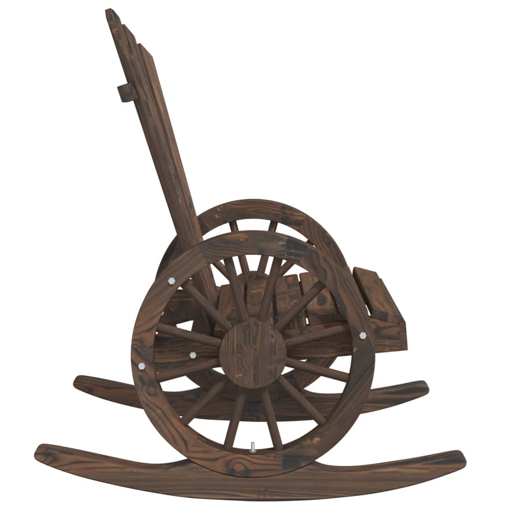 Scaun balansoar Adirondack, lemn masiv de brad - WALTI