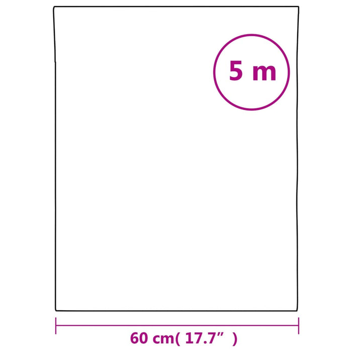 Folie fereastră, mată, gri, 60x500 cm, PVC WALTI