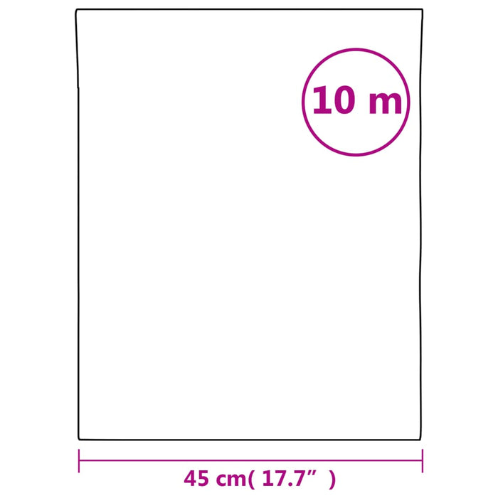 Folie fereastră, mată, alb, 45x1000 cm, PVC WALTI