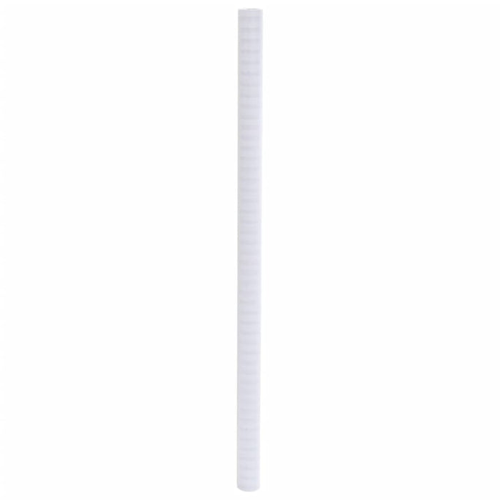 Folie fereastră, design sablat cu dungi, 45x500 cm, PVC WALTI