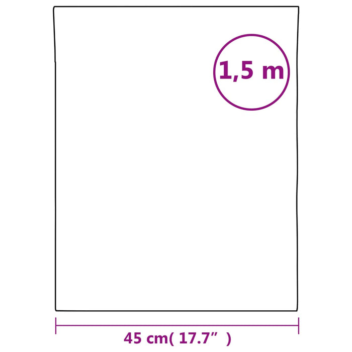Folii autoadezive pentru oglindă, 2 buc., 45x150 cm, PET - WALTI WALTI