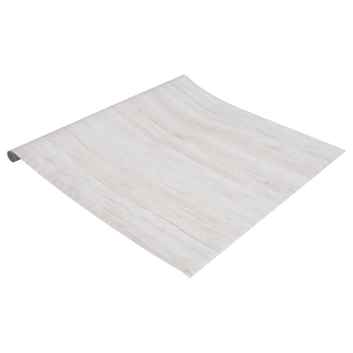 Autocolant pentru mobilier cu aspect de lemn, 90x500 cm, PVC WALTI